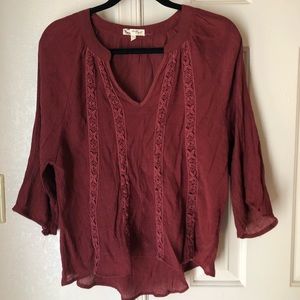 Burgundy Top